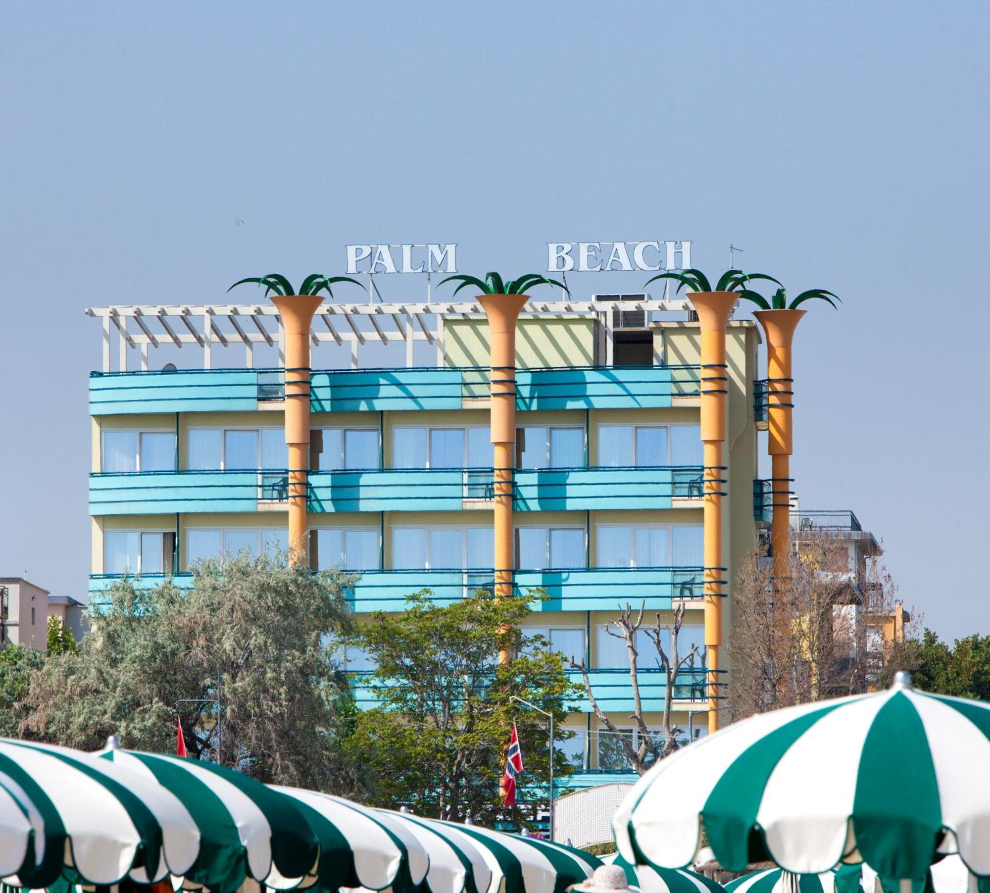 Hotel Palm Beach B&B Sea View Rimini Exterior foto